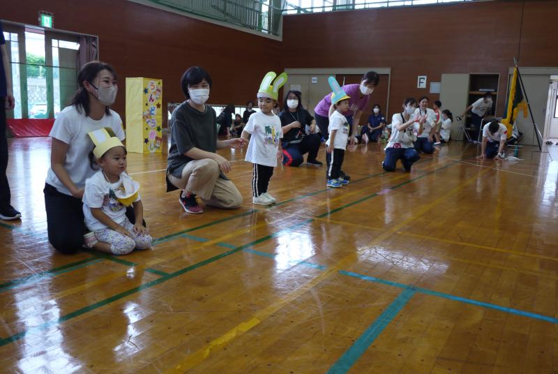 『運動会がんばりました』