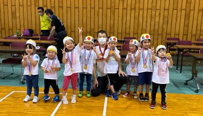 『運動会がんばりました』