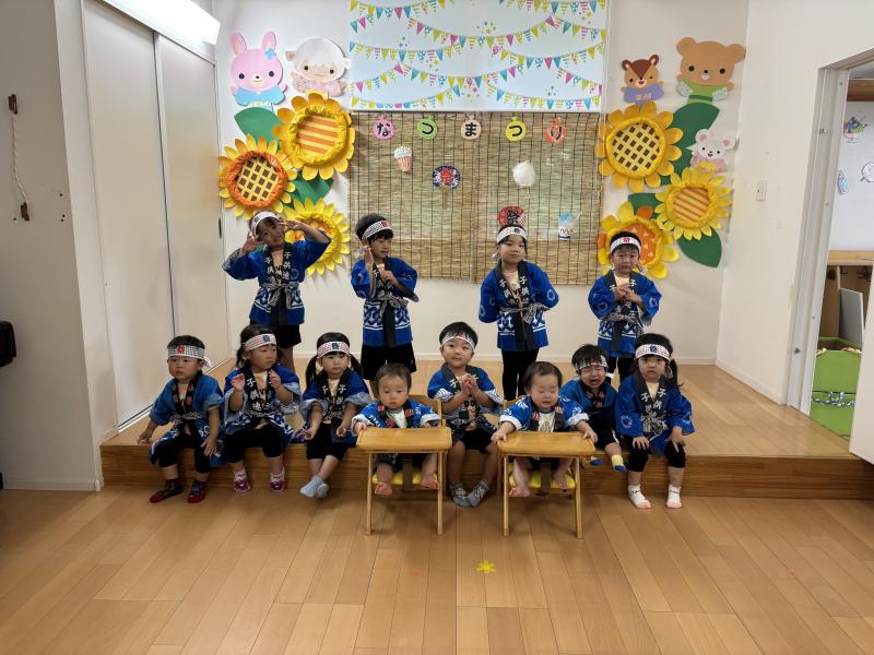 ＜夏祭りを行ないました＞