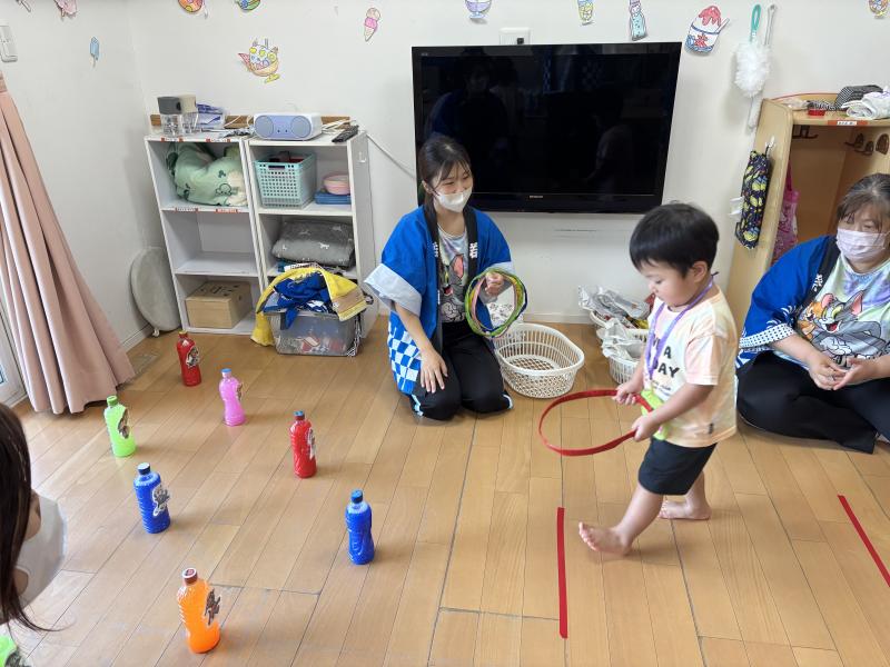＜夏祭りを行ないました＞