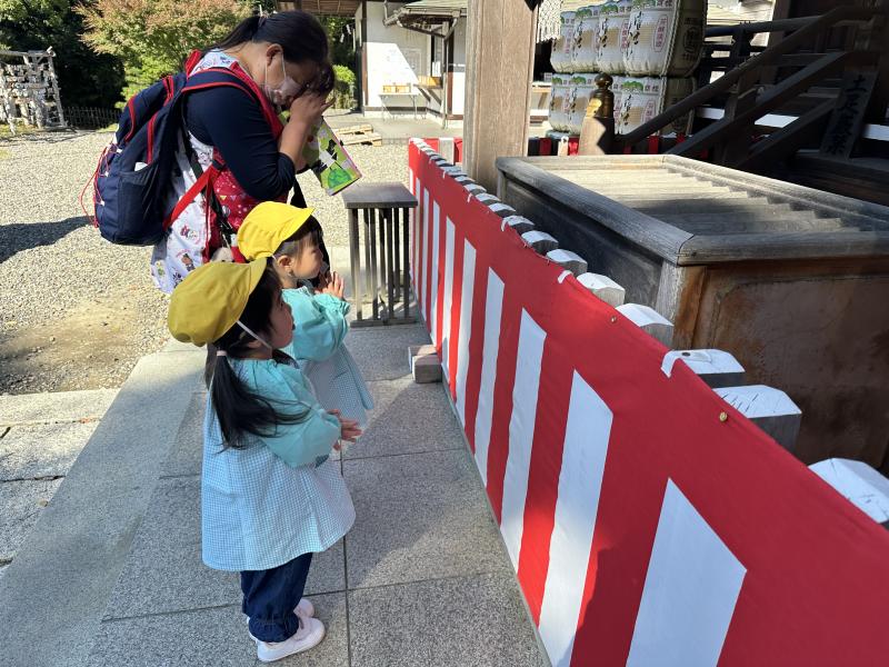 <七五三参拝に行ってきました!>