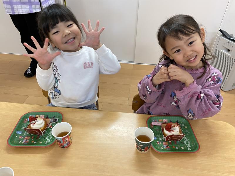 <クリスマス会を行ないました>