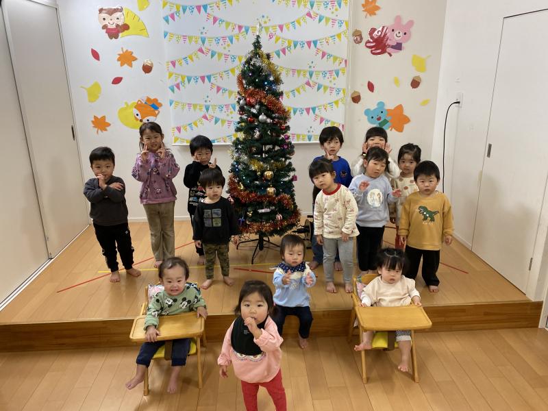 <クリスマス会を行ないました>