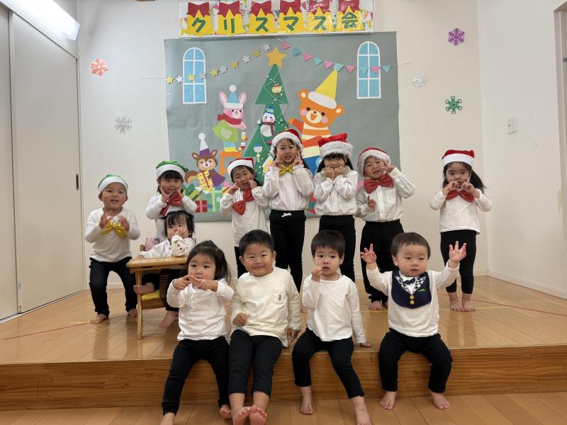 <クリスマス会を行ないました>