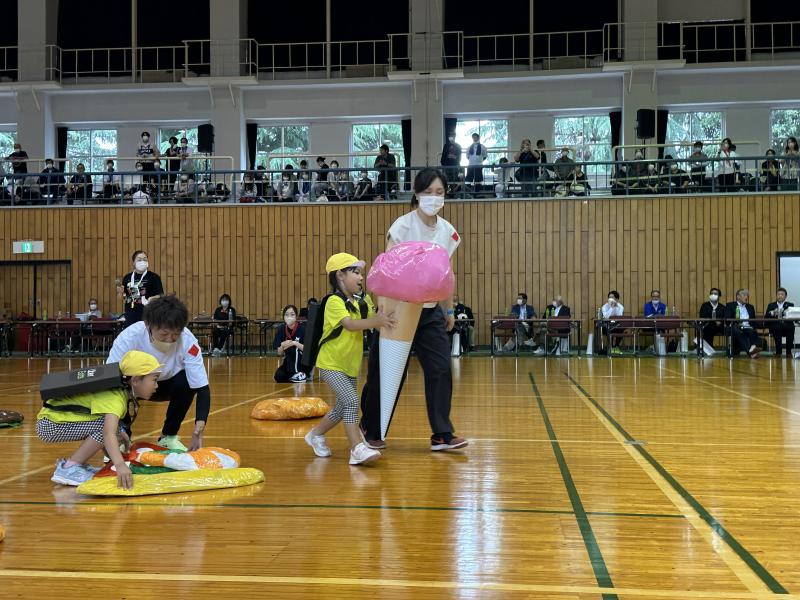 『運動会に参加しました』